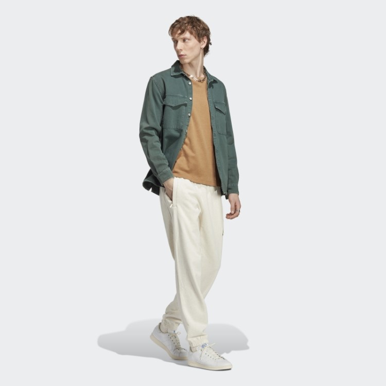Calça De Moletom Branca Adidas Rifta Metro Aac Quente