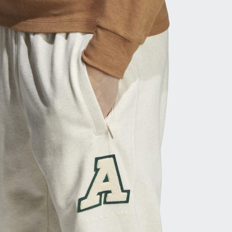 Calça De Moletom Branca Adidas Rifta Metro Aac Quente