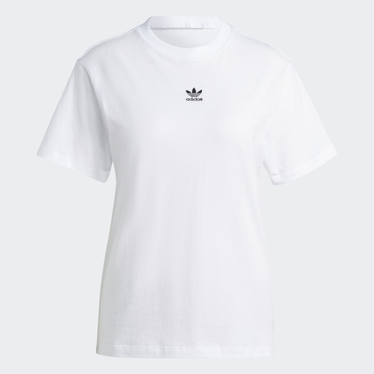 Camiseta Branca Adidas Adicolor Essentials Regular