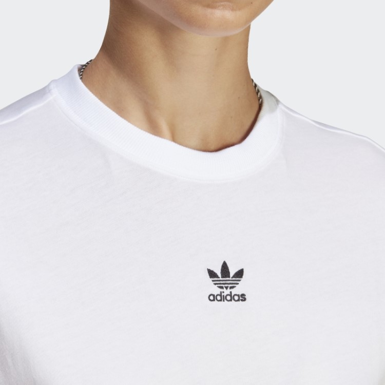 Camiseta Branca Adidas Adicolor Essentials Regular