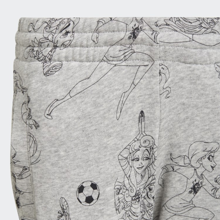 Jogger Cinza Médio Adidas Disney Comfy Princesses