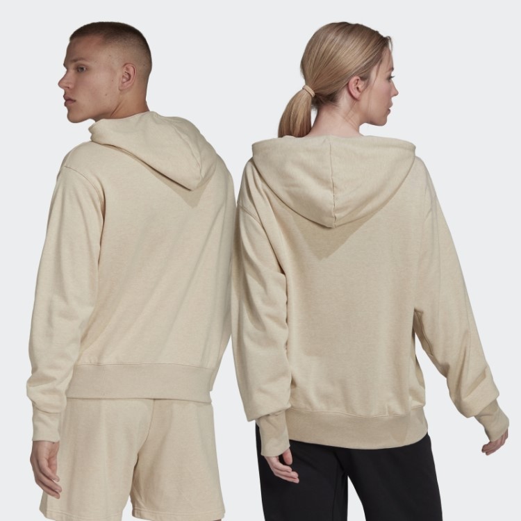 Moletom Com Capuz Tingido Botanicamente (gênero Neutro) Bege Botânico Mel Adidas