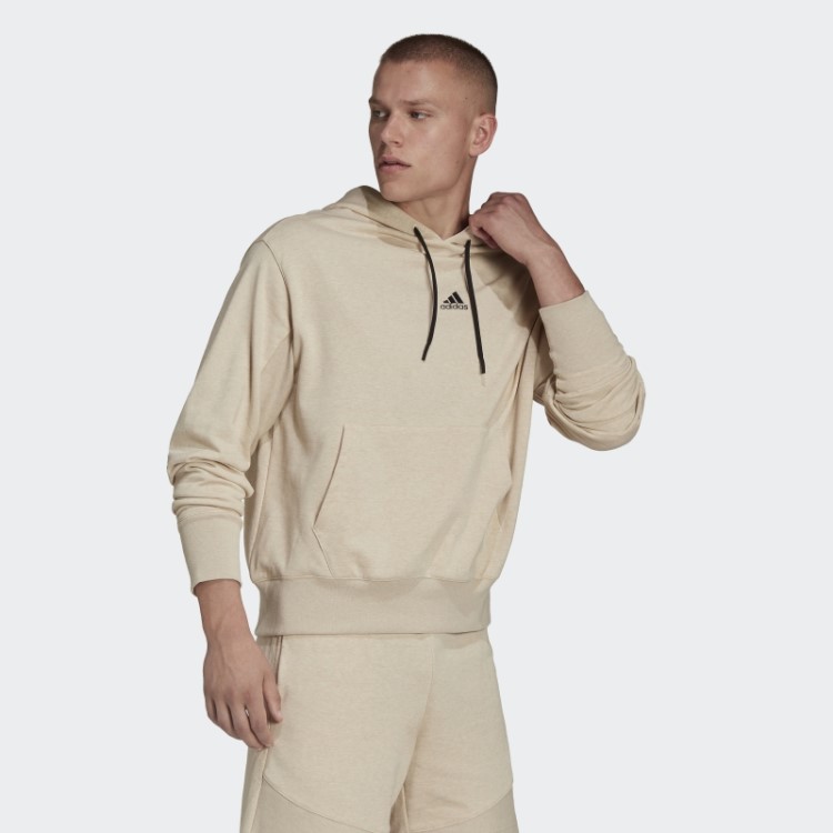 Moletom Com Capuz Tingido Botanicamente (gênero Neutro) Bege Botânico Mel Adidas