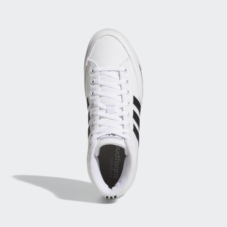 Tênis Branco Adidas Retrovulc Canvas Mid Canvas