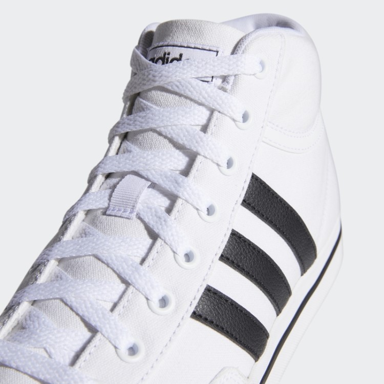 Tênis Branco Adidas Retrovulc Canvas Mid Canvas