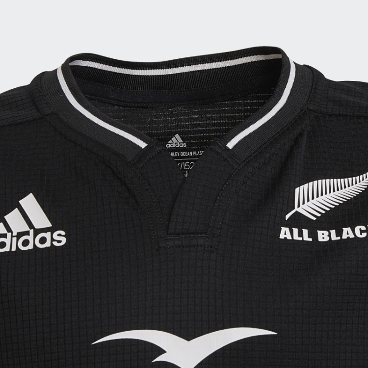 Adidas All Blacks Camisa De Rugby Em Casa Preta