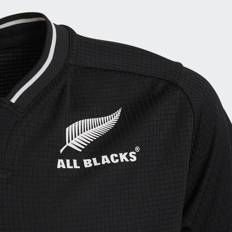 Adidas All Blacks Camisa De Rugby Em Casa Preta