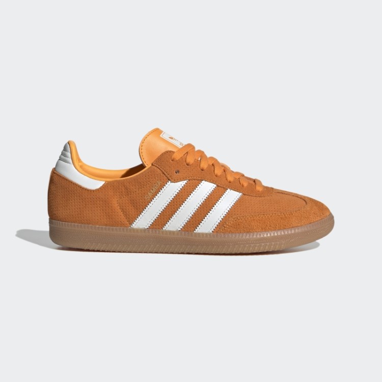 Sapato Laranja Adidas Samba Og
