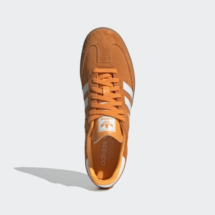 Sapato Laranja Adidas Samba Og
