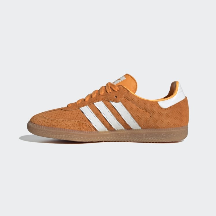 Sapato Laranja Adidas Samba Og