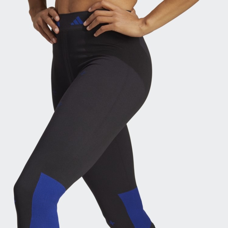 Legging Sem Costura Preta Adidas Techfit Recharge