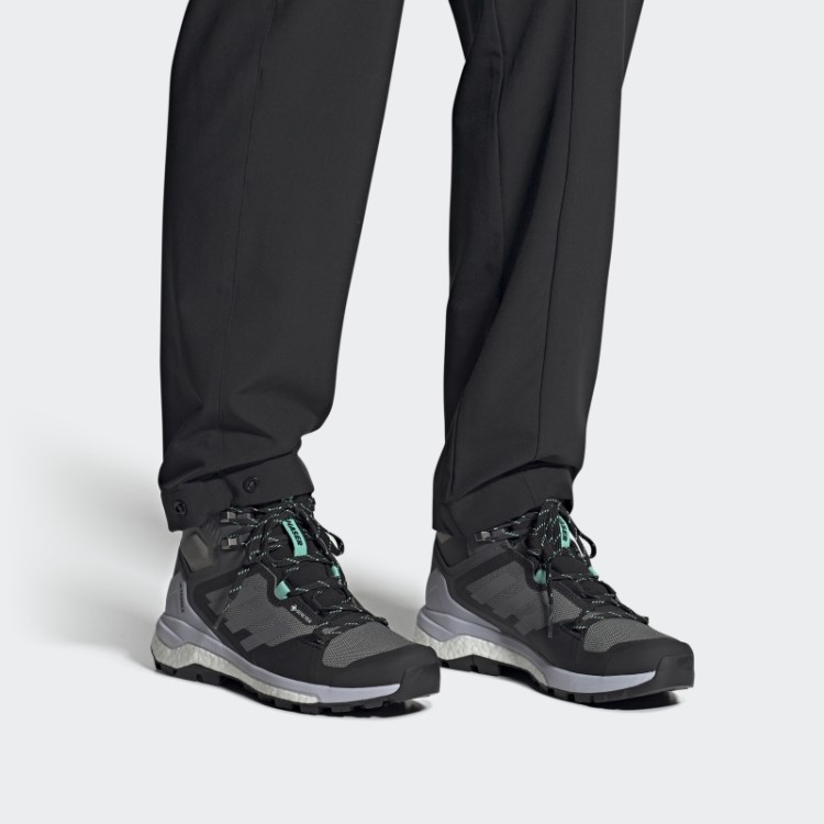 Tênis De Caminhada Terrex Skychaser Mid Gore-tex 2.0 Cinza Adidas