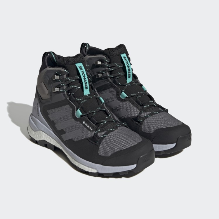 Tênis De Caminhada Terrex Skychaser Mid Gore-tex 2.0 Cinza Adidas