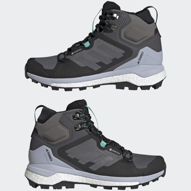Tênis De Caminhada Terrex Skychaser Mid Gore-tex 2.0 Cinza Adidas