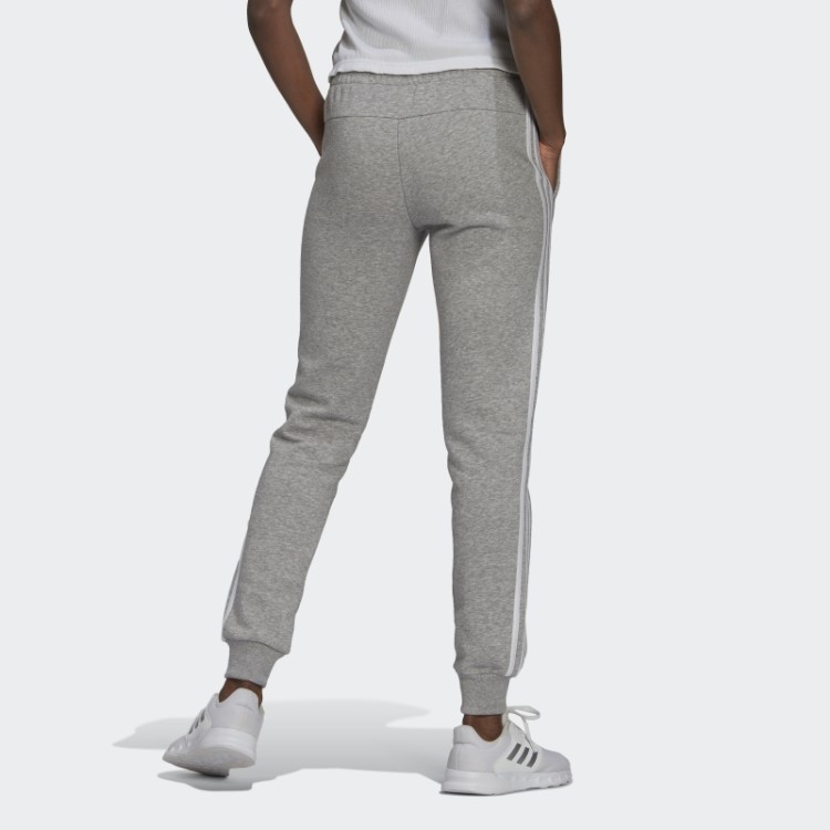 Calça De Lã Com As Três Listras Essentials Cinza Médio Adidas