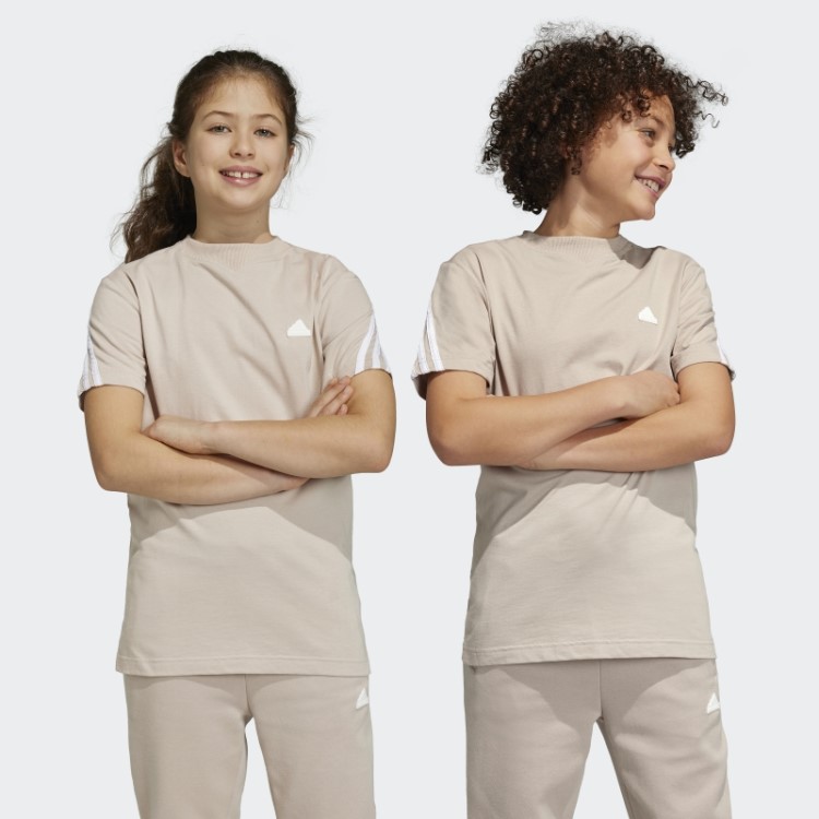 Taupe Future Icons Camiseta Com As Três Listras Adidas