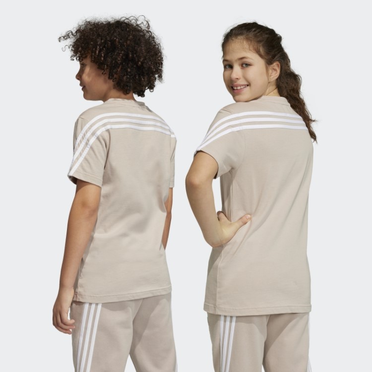 Taupe Future Icons Camiseta Com As Três Listras Adidas