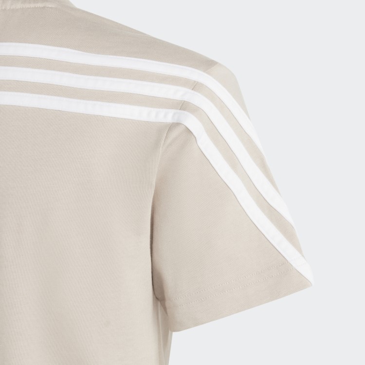 Taupe Future Icons Camiseta Com As Três Listras Adidas