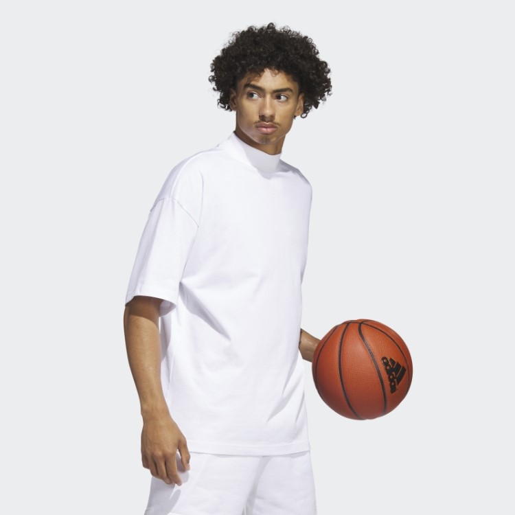 Camiseta De Viagem Harden Branca Adidas