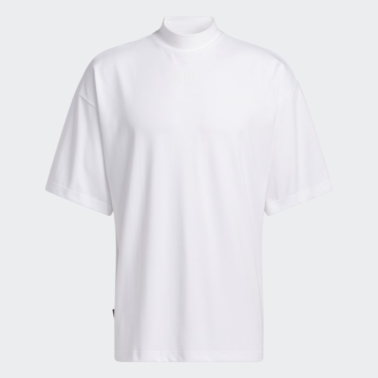 Camiseta De Viagem Harden Branca Adidas