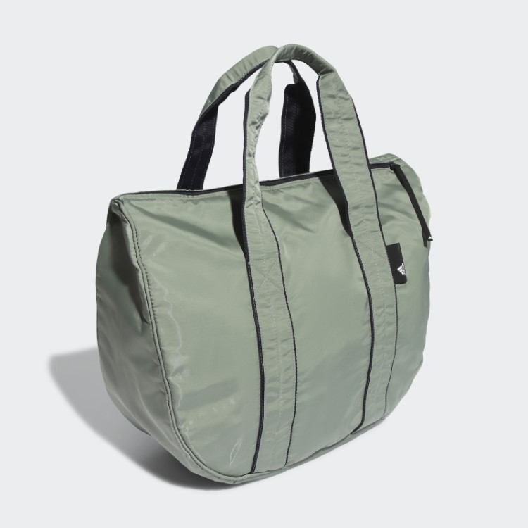 Bolsa De Ombro Tote Studio Adidas Prata Verde