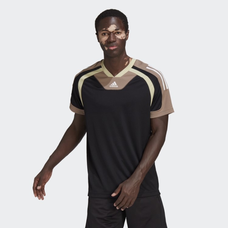 Camiseta De Treino Adidas Preta