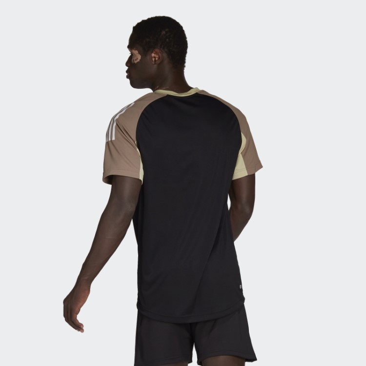 Camiseta De Treino Adidas Preta