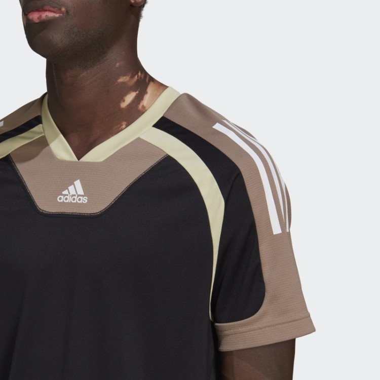 Camiseta De Treino Adidas Preta