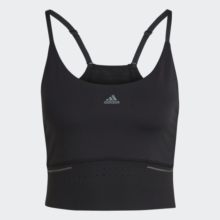 Regata Hiit 45 Segundos Cropped Adidas Preta