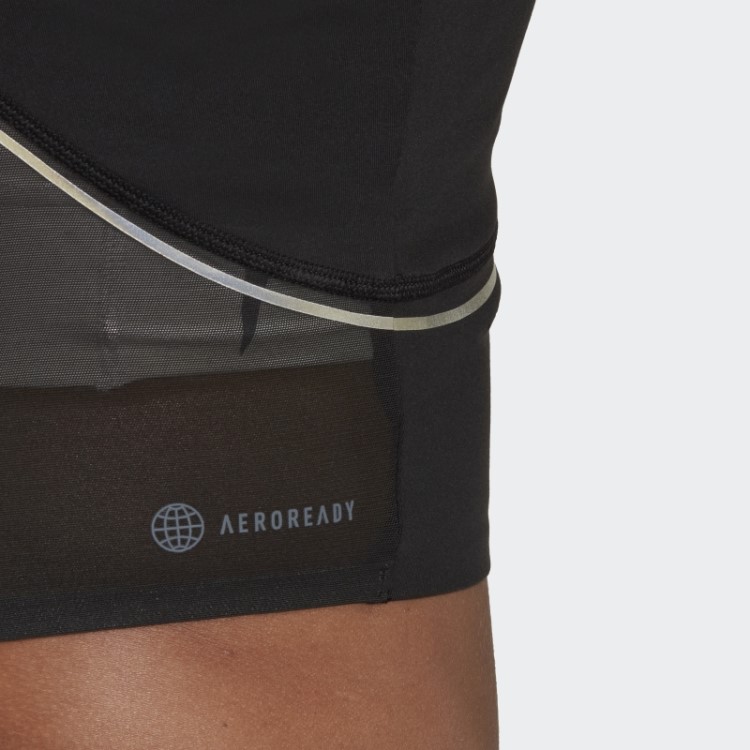 Regata Hiit 45 Segundos Cropped Adidas Preta