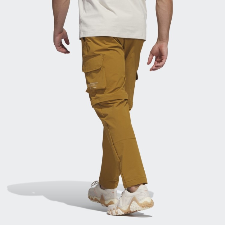 Calça De Golfe Adicross Bronze Com Zíper Adidas
