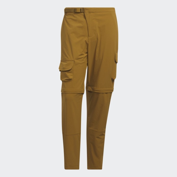 Calça De Golfe Adicross Bronze Com Zíper Adidas