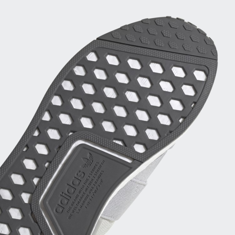 Sapato Cinza Adidas Nmd-r1 Com Tiras