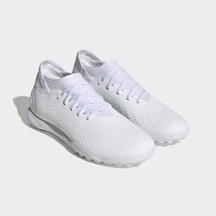 Precisão Do Predador.3 Botas De Relva Adidas Branco