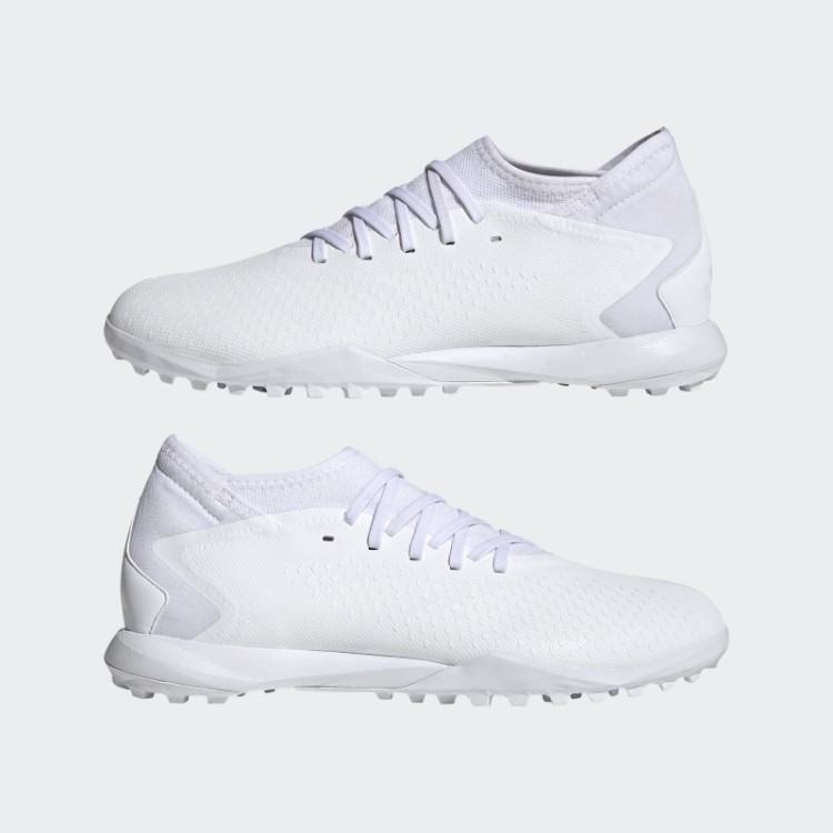 Precisão Do Predador.3 Botas De Relva Adidas Branco