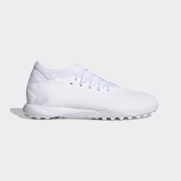 Adidas Predador Precisão.3 Sapatos De Futebol De Relva Branco Quente