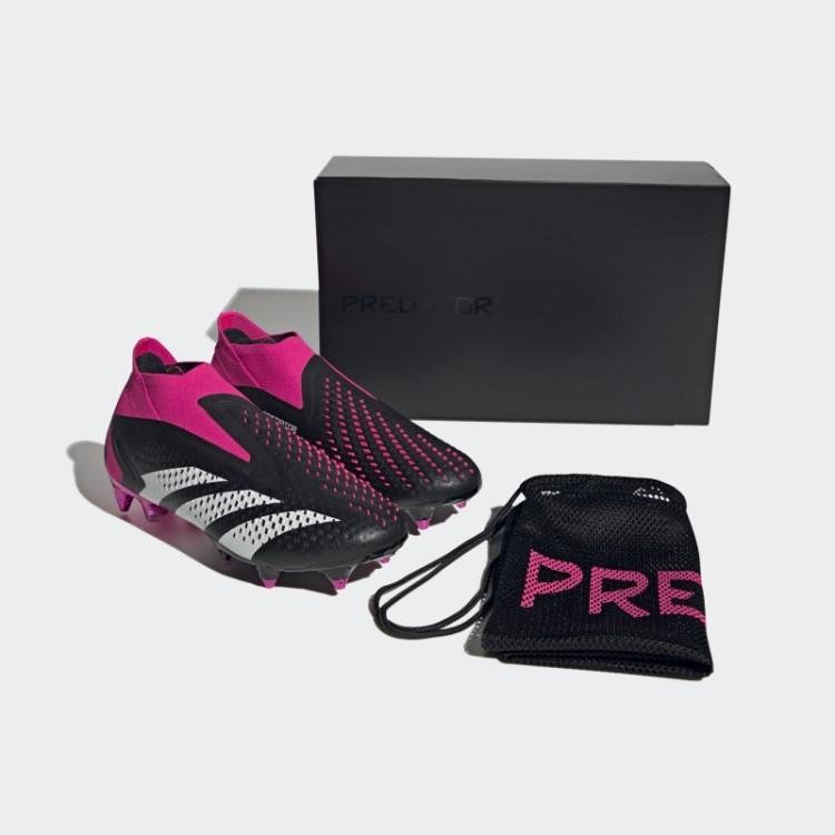 Adidas Predador Precisão + Botas De Chão Macio Preto