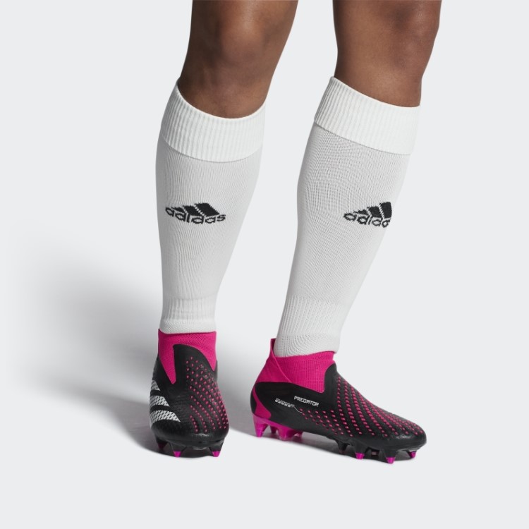 Adidas Predador Precisão + Botas De Chão Macio Preto
