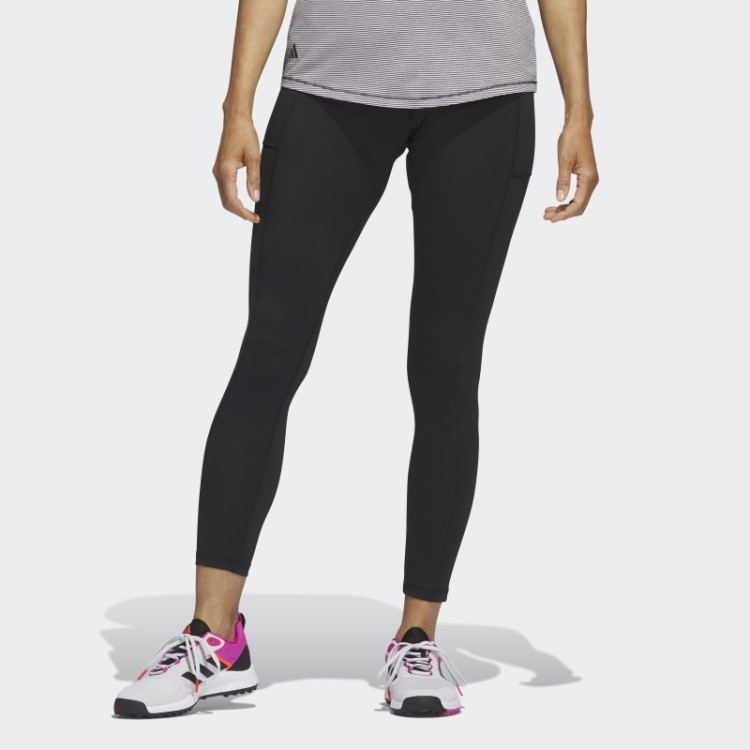 Leggings De Bolso De Golfe Preto Adidas