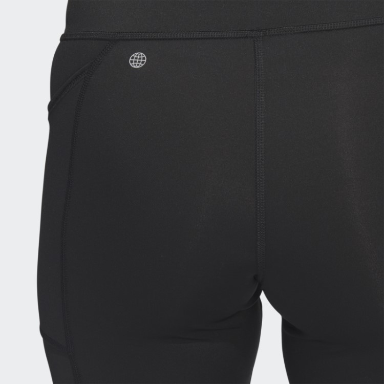 Leggings De Bolso De Golfe Preto Adidas