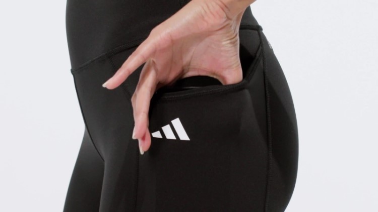 Legging Preta Adidas Pocket Golf