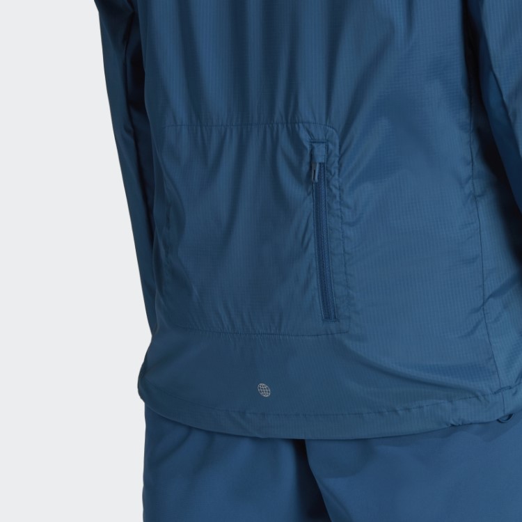Jaqueta De Corrida Maratona Adidas Marinho