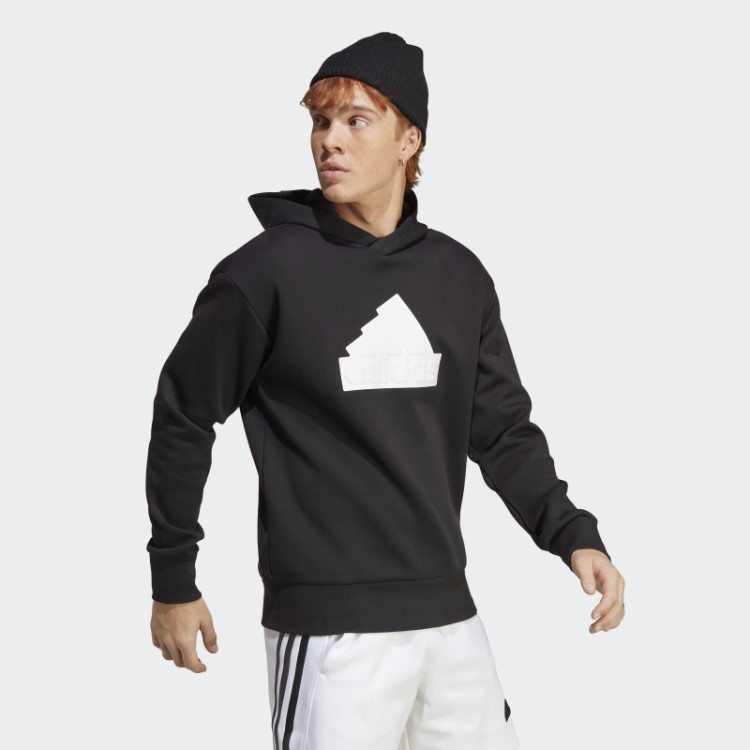 Adidas Future Icons Badge Of Sport Moletom Com Capuz Branco