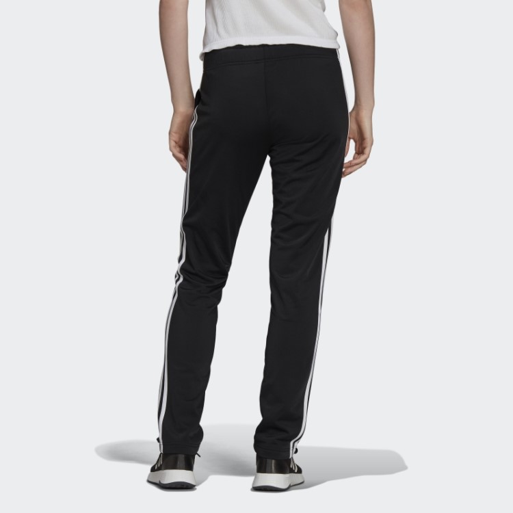 Calça Esportiva Preta Adidas Essentials Com As Três Listras