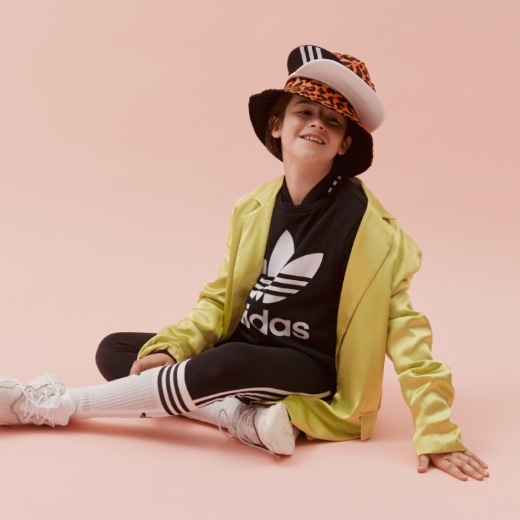 Moletom Com Capuz Adidas Trefoil Moda Branca