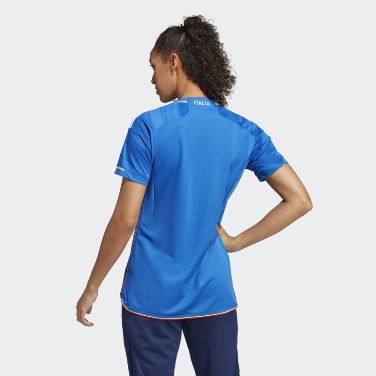 Itália 23 Casa Camisa Adidas Azul