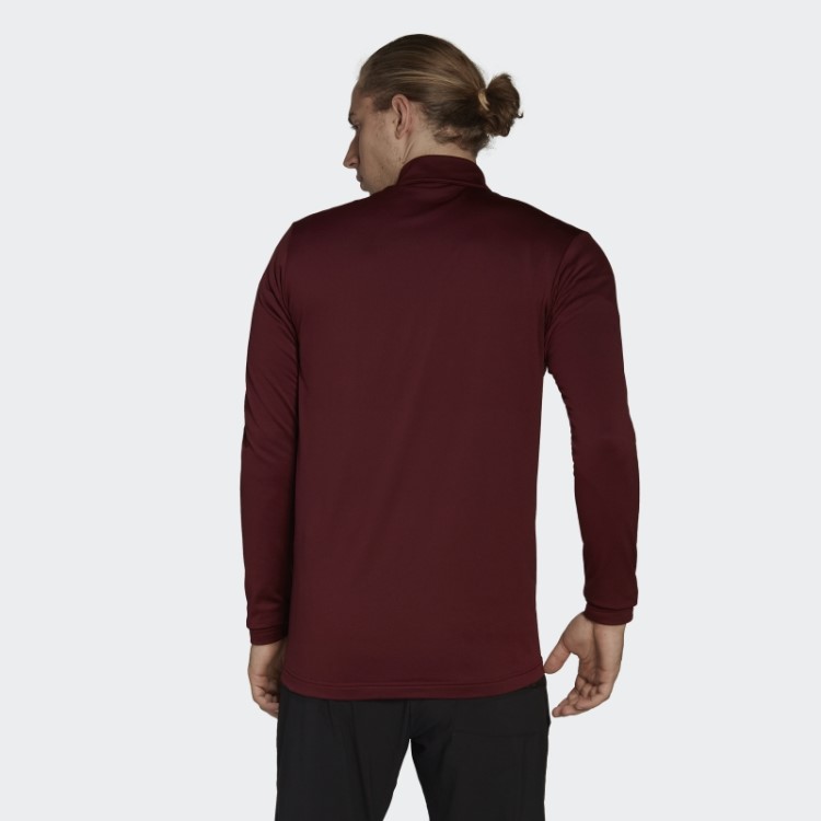 Jaqueta De Lã Adidas Red Terrex Multi Primegreen Com Zíper Completo