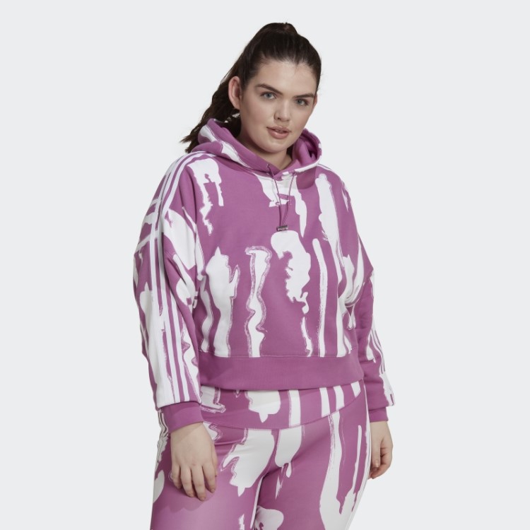 Moletom Lilás (tamanho Grande) Adidas
