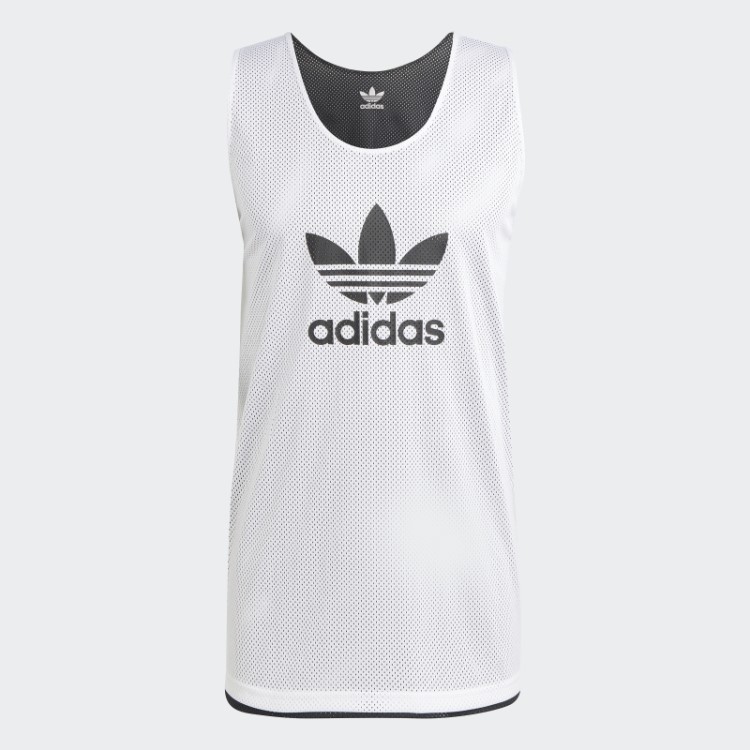 Adidas Adicolor Classics Camisa De Basquete Trefoil Branco