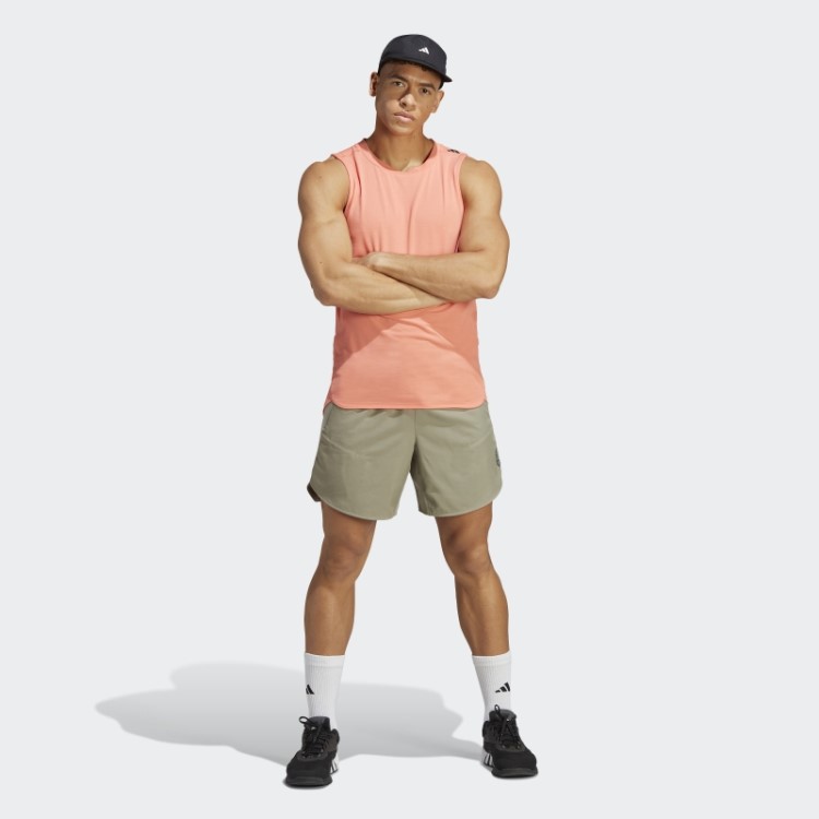 Concebido Para O Treino Regata Adidas Coral